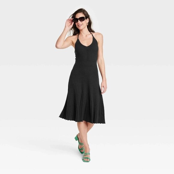 Small - Womens Sweater Dress - A New Day - Black - Picture 5 of 6